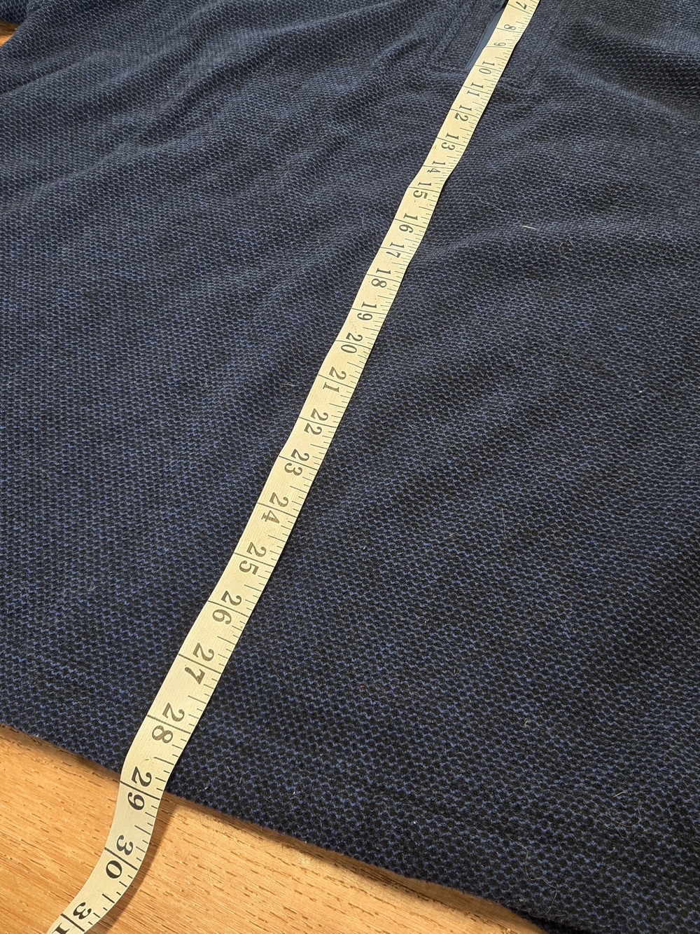Orvis Men's Navy Half-Zip Sherpa Lined Sweater Extra Large - Picture 7 of 8